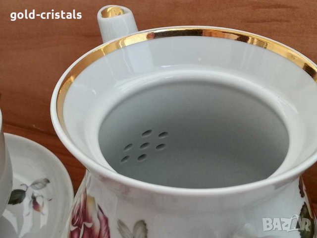 Руски порцеланов сервиз за чай , снимка 14 - Антикварни и старинни предмети - 30295651