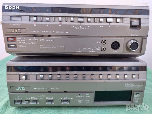 JVC Видео,тунер,адаптер, снимка 13 - Плейъри, домашно кино, прожектори - 32150739