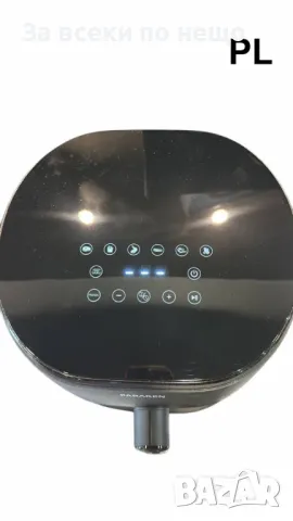 Фритюрник с горещ въздух с голям тъч дисплей за управлиние PABAREN 4.5L Air Fryer Код P474, снимка 2 - Фритюрници - 50260600