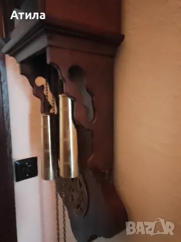 стенен часовник холандски с лунна фаза звъни, снимка 3 - Стенни часовници - 48221391