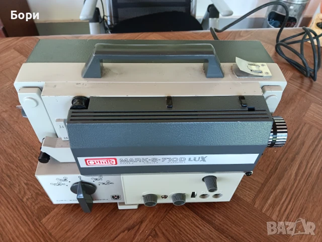 Eumig Mark S 710D Lux Super 8 Video, снимка 14 - Плейъри, домашно кино, прожектори - 50693466
