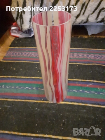 Стъклен руски поднос за сервиране,вази и стъклени пепелници, снимка 9 - Прибори за хранене, готвене и сервиране - 49247330