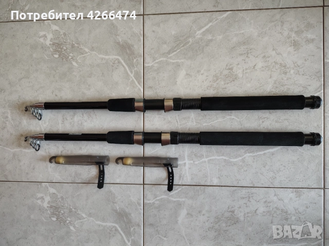 Телескоп за риболов Мичел, 1.80м / 4-15гр, снимка 2 - Въдици - 52546052