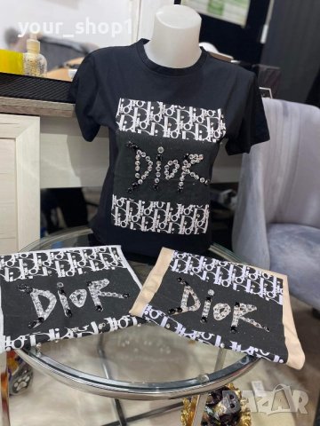 Дамски тениски Dior 2 цвята , снимка 1 - Тениски - 39828996
