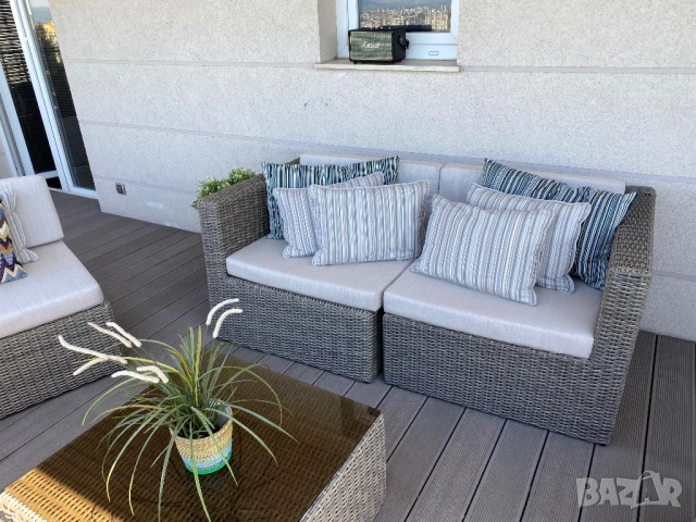 Градински комплект за открито, снимка 3 - Градински мебели, декорация  - 54114691