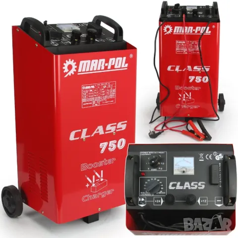  Зарядно Стартерно Устройство за Акумулатор MAR-POL 630) 60-800Ah 750) 60-900AH 850) 80-1000AH

, снимка 2 - Други инструменти - 38165863