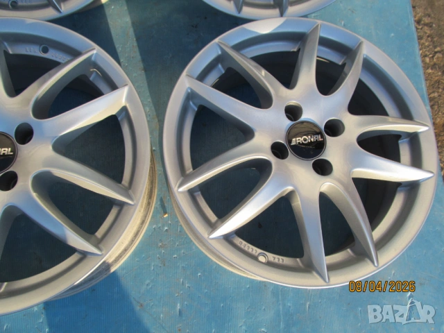 Алуминиеви джанти 4 x 98 mm. 16 цола за Fiat,Lancia , Ford Ka,Citroren Nemo ,Pegeot Bipper, снимка 5 - Гуми и джанти - 54168823