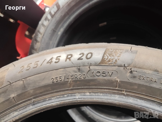 4бр.зимни гуми 255/45/20 Michelin, снимка 4 - Гуми и джанти - 52742085