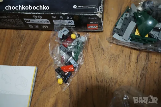 LEGO Star Wars 75360 Джедайският звезден изтребител на Йода, снимка 4 - Конструктори - 55735244