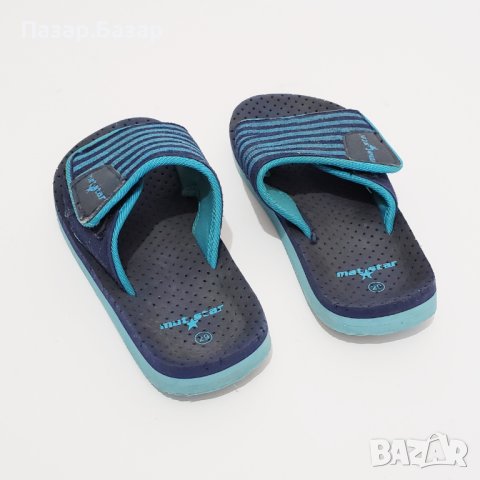 MatStar Детски Чехли Джапанки Велкро Като Нови 28-29 18см, снимка 3 - Детски джапанки - 42652302