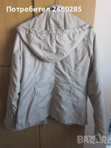 ДАМСКО ЯКЕ ПРОЛЕТ-ЕСЕН С КАЧУЛКА - размер XS, снимка 4 - Якета - 51785160