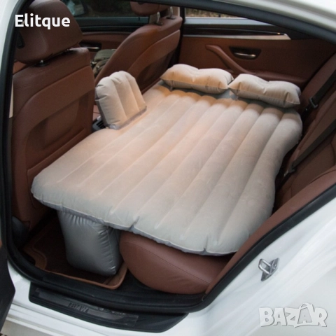 Удобен надуваем матрак (легло), приспособен  за спане в  автомобил AUTO BED, снимка 12 - Други стоки за дома - 52861413