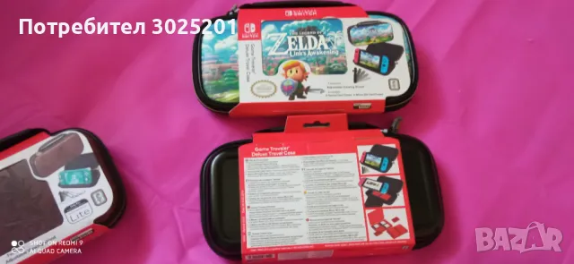 Real Leather Калъфи за съхранение Естествена кожа NINTENDO Switch  19.99 лв., снимка 3 - Портфейли, портмонета - 50033698