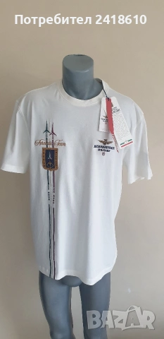 Aeronautica Militare Stretch Cotton Mens Size XL - 2XL НОВО! ОРИГИНАЛ! Мъжка Тениска!, снимка 3 - Тениски - 53949164