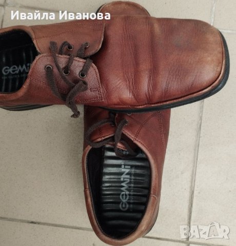 Мъжки Обувки от Чиста Кожа 45номер!, снимка 5 - Ежедневни обувки - 38839331
