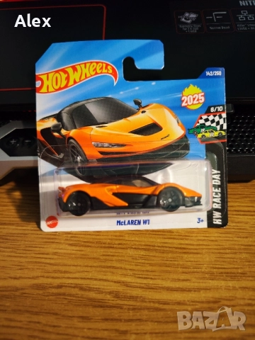 Mclaren W1 Hot wheels 