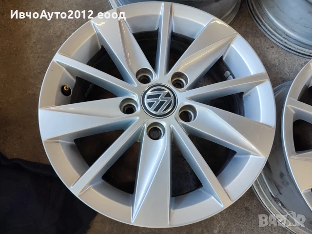 Алуминиеви джанти 15  vw golf 5.6.7 Фолксваген голф , снимка 10 - Гуми и джанти - 50663438