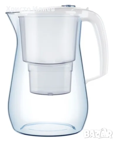 Kaна за филтриране на вода Aquaphor Onyx 4.2 l бяла филтърна кана