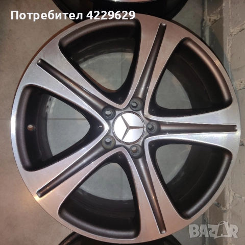 Оригинални алуминиеви джанти за Mercedes 18 цола., снимка 3 - Гуми и джанти - 51744027