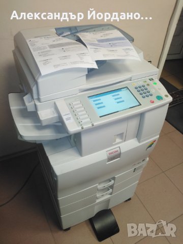 рофесионална копирна машина Ricoh MP C2051, 205 000 копия, А3, цветна, снимка 1 - Принтери, копири, скенери - 37347357