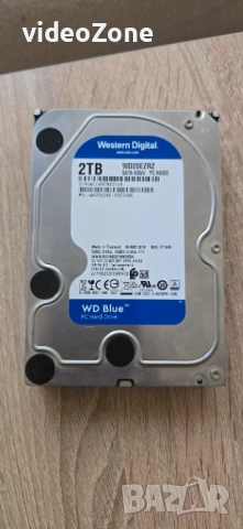 Western Digitall 2 TB HDD 3.5“ SATA WD Blue, снимка 2 - Твърди дискове - 54072369