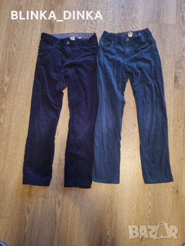 Два броя джинси 130см.