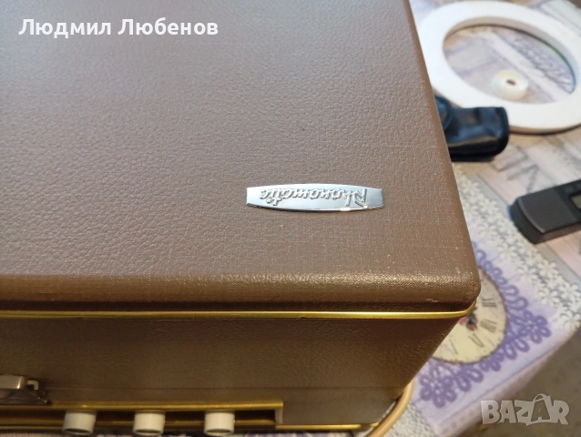 Немски лампов грамофон , снимка 8 - Грамофони - 54273518