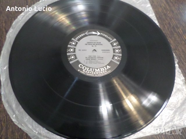 Isaac Stern - Tchaikovsky violin concerto/ Mendelssohn violin concerto, снимка 4 - Грамофонни плочи - 37763079