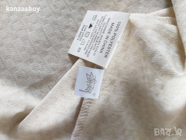 STUSSY TONAL JACQUARD POLY KNIT - страхотна дамска риза НОВА, снимка 10 - Ризи - 42754937