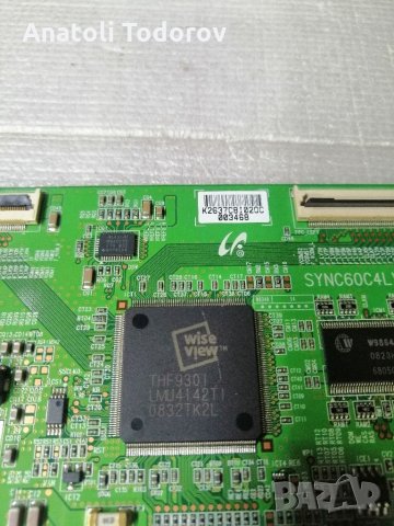 T-con SYNC60C4LV0.1, снимка 4 - Части и Платки - 34220873