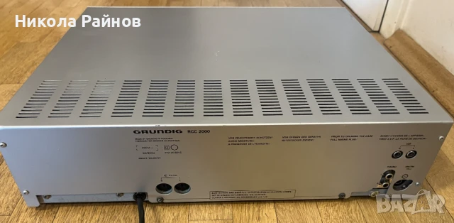 Винтидж HiFi стерео Дек Ресийвър GRUNDIG RCC 2000, снимка 10 - Ресийвъри, усилватели, смесителни пултове - 51421243