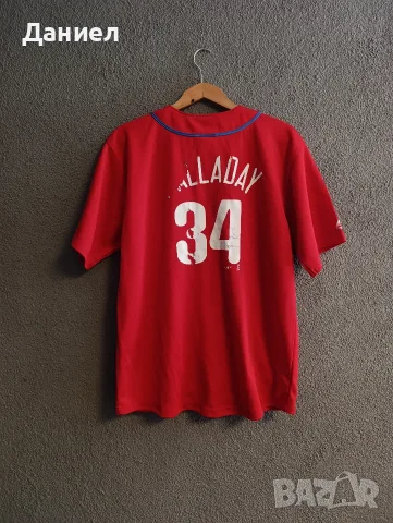Бейзболна риза на Philadelphia Phillies , снимка 2 - Бейзбол - 55711594