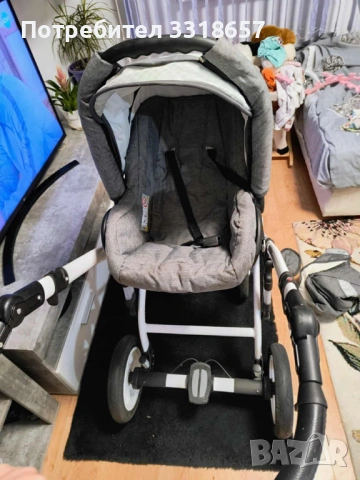 комбинирана количка 3 в 1 Lorelli Mia, снимка 6 - Детски колички - 53953063