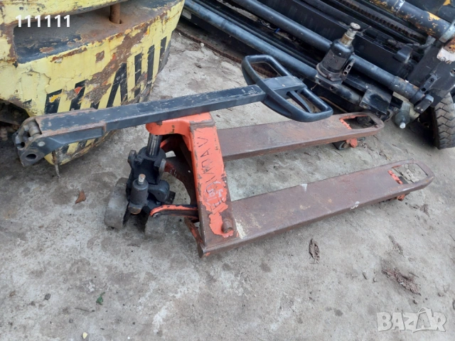 Палетна количка , снимка 7 - Подемници - 53124542