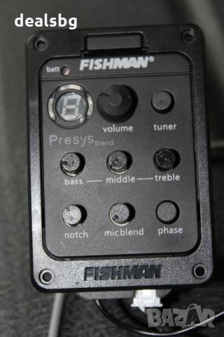 FISHMAN PRESYS Dual mode, снимка 7 - Китари - 29577029