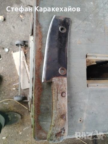 Стар кован сатър, снимка 5 - Антикварни и старинни предмети - 53247050