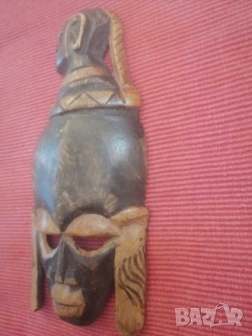 Дървена маска Египет. , снимка 5 - Колекции - 30618249