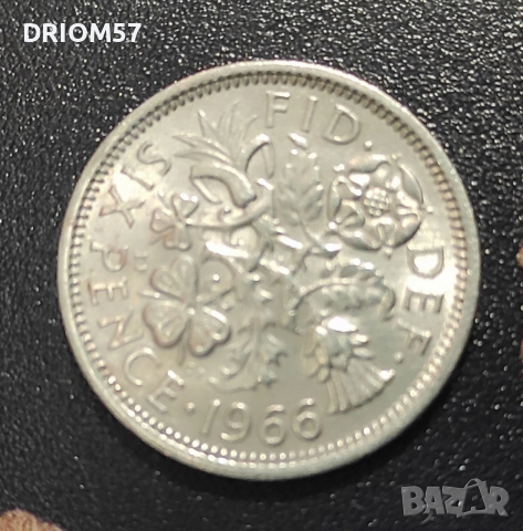 Монети Великобритания(аUNC) - 5 бр.› Кралица Елизабет II (1953-1967), снимка 10 - Нумизматика и бонистика - 53190017