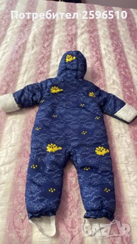 Топъл зимен космонавт за бебета 9-12 месеца, снимка 3 - Бебешки ескимоси - 42789822