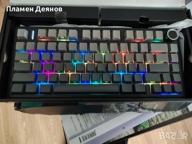 AULA Гейминг клавиатура, снимка 3 - Клавиатури и мишки - 56517319