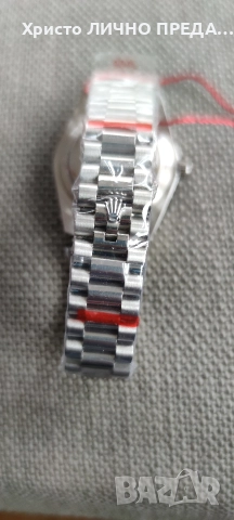 Rolex Day-Date 40 40mm White Gold Meteorite Baguette Diamond Dial 228239 UNISEX, снимка 11 - Мъжки - 52908149