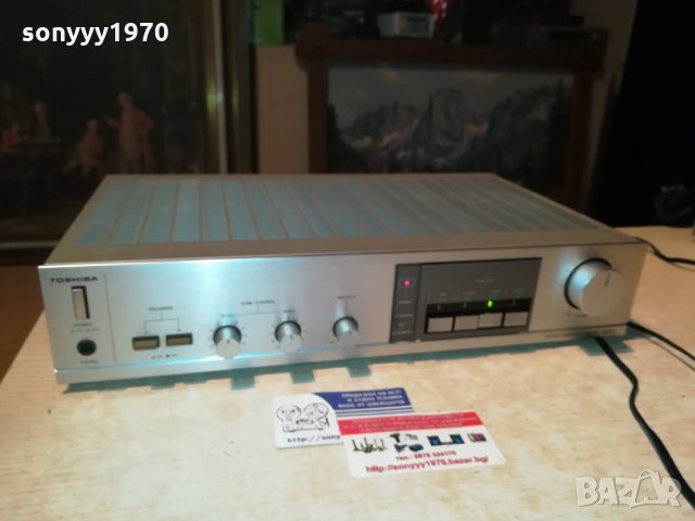 toshiba stereo amplifier-made in japan 2612201807, снимка 2 - Ресийвъри, усилватели, смесителни пултове - 31227771