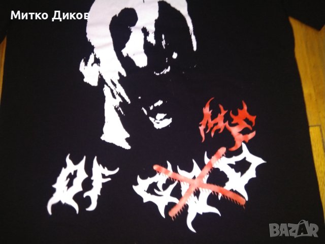 Gangrough маркова тарикатска мъжка тениска с религиозни мотиви 100% памук размер М реален, снимка 8 - Тениски - 40711375