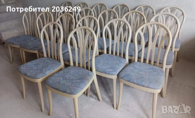 Комплект 20бр столове- 1200лв, снимка 1