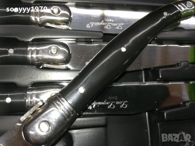 laguiole 6бр нови френски ножа 1502212056, снимка 12 - Колекции - 31828417