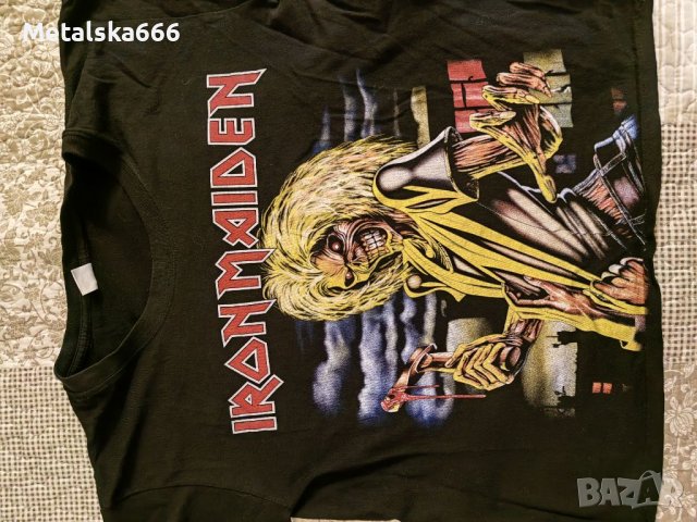 Тениска на Iron Maiden в Тениски в гр. София - ID39108324 — Bazar.bg