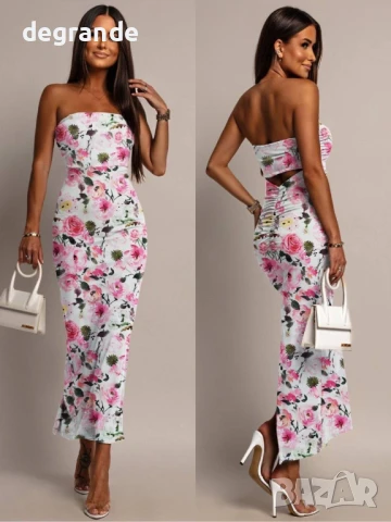 ❗️❗️❗️ Дамски рокли  6 разцветки, снимка 4 - Рокли - 51198637