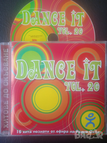 Dance it vol. 20 - ДЕНС компилация - оригинално издания на РАДИО СИТИ / КА МЮЗИК, снимка 1 - CD дискове - 44733591