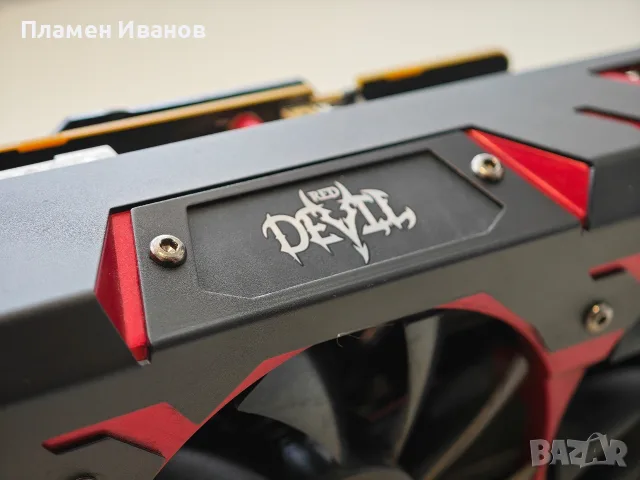 RX Vega 64 8GB PowerColor RedDevil, снимка 4 - Видеокарти - 56305141