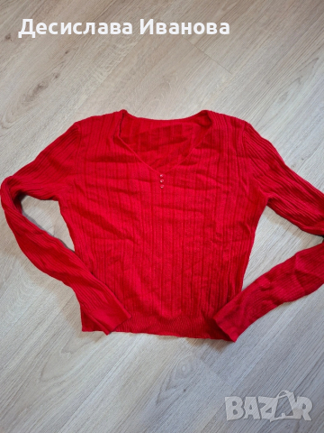 Две блузи S размер, снимка 3 - Блузи с дълъг ръкав и пуловери - 51581302